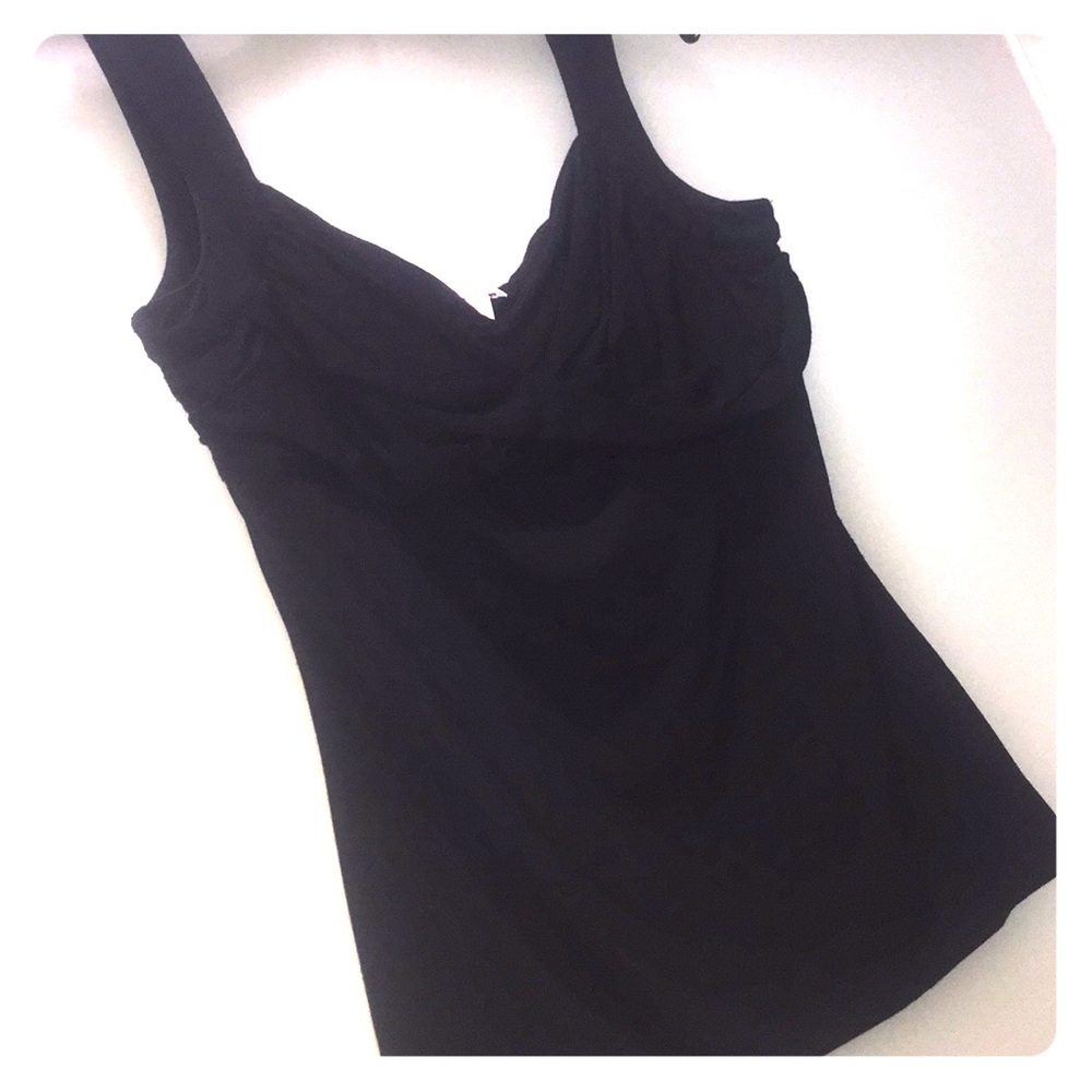 Cache Black Tank Top - Picture 2 of 6